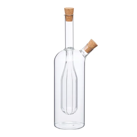 KitchenCraft World of Flavours Dual Oil and Vinegar Pourer,350ml - Image 2
